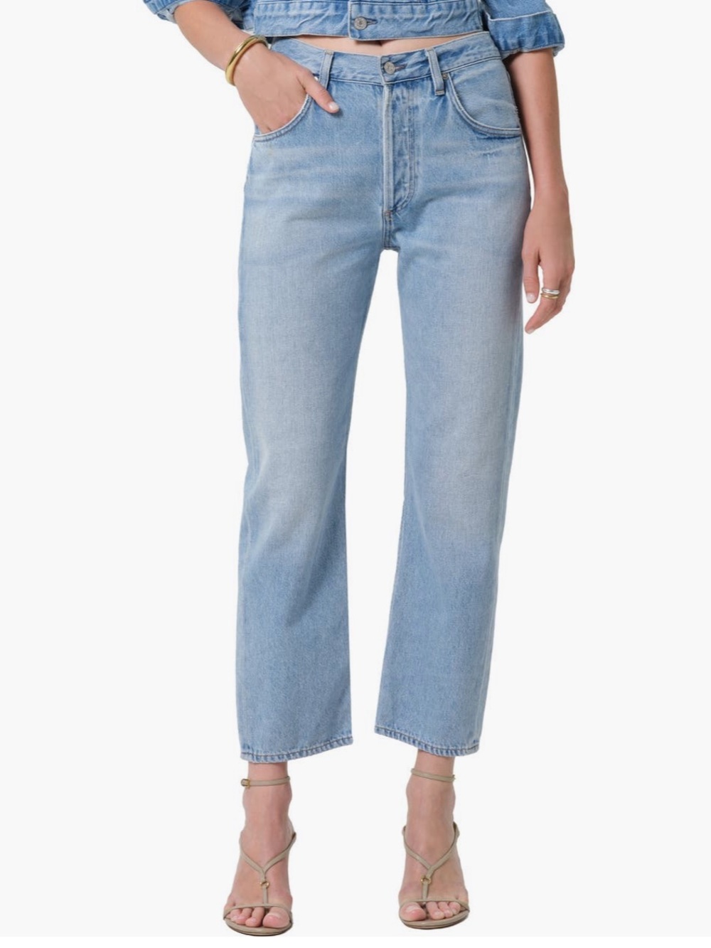 NWT Citizens of Humanity Winslow high rise ankle boyfriend jeans, size 30